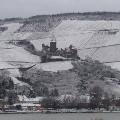 Burg Stahleck im Schnee